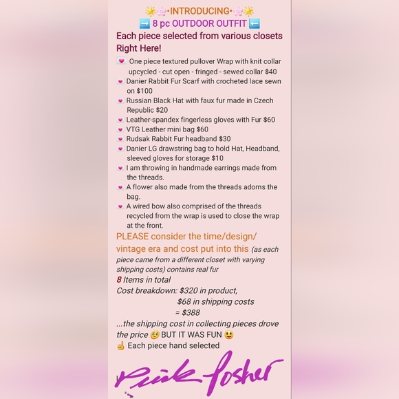 SALE 🎉Host Pick🎉 LUXURY 8 PC OUTFIT. See Listing for shop contributors! - Picture 17 of 17